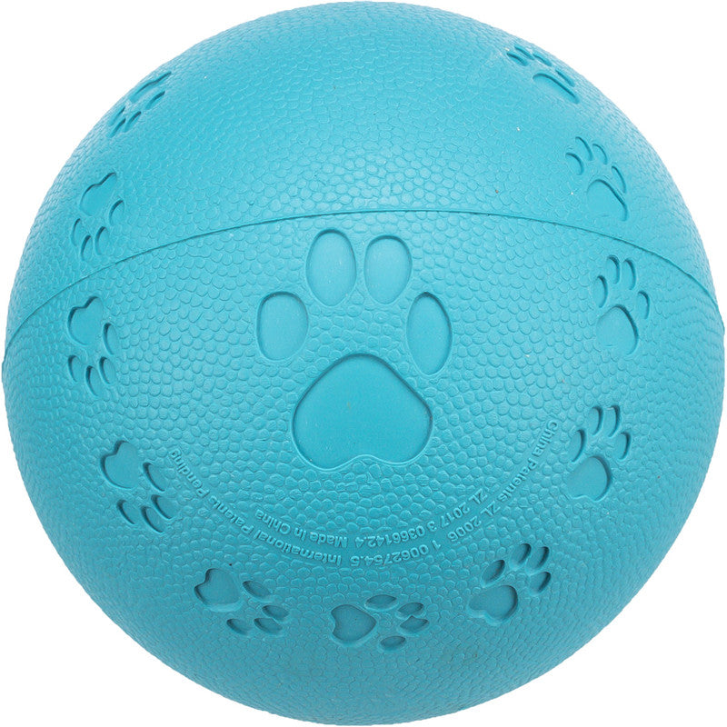 Trixie Naturgummi Spielball mit Squeaker ø 9 cm