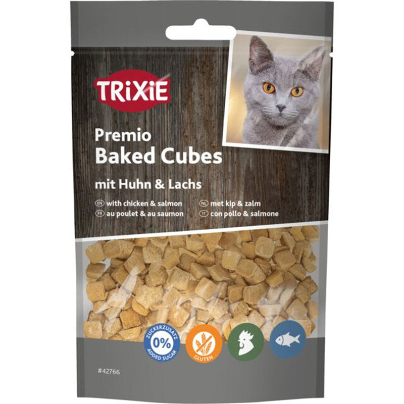 Trixie Premio Baked Cubes mit Huhn & Lachs 50 g