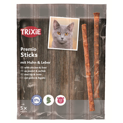 Trixie Premio Quadro-Sticks Geflügel & Leber 4 x 5 g 1 Stück