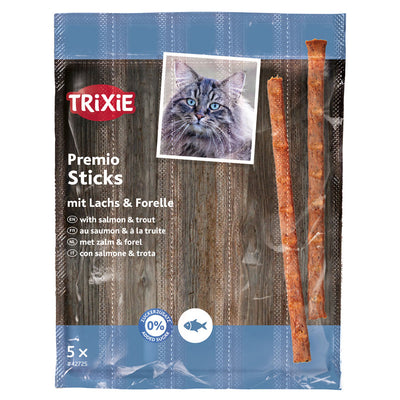 Trixie Premio Quadro-Sticks Lachs / Forelle 4 x 5 g 1 Stück