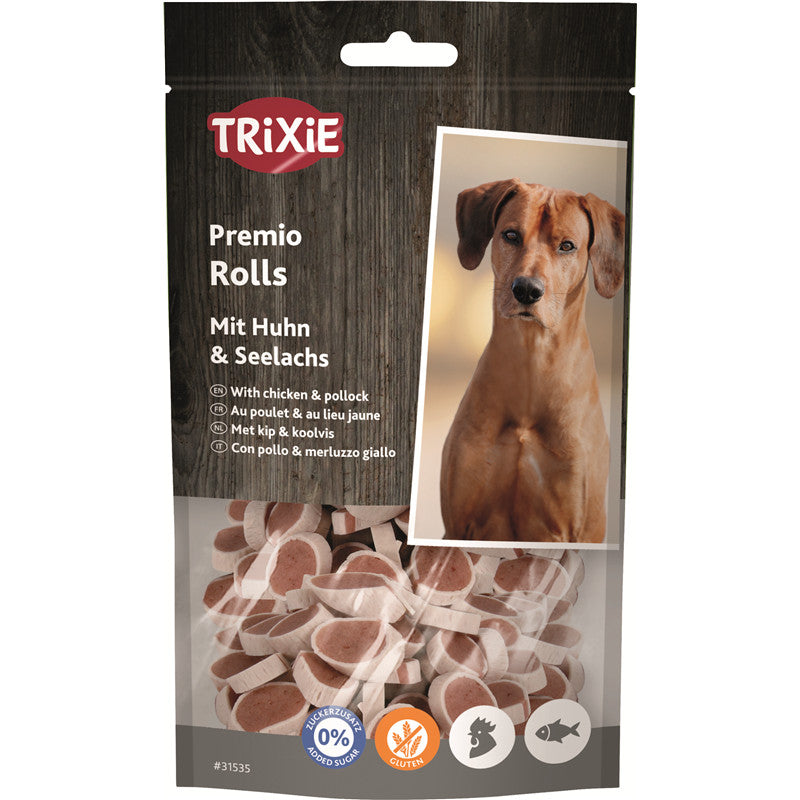 Trixie Premio Rolls Hühnchen & Seelachs 75 g