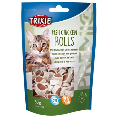 Trixie Premio Rolls mit Hühnchen und Seelachs 50 g