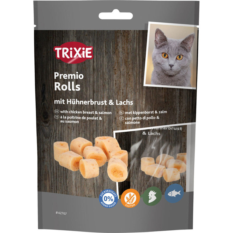 Trixie Premio Rolls mit Hühnerbrust & Lachs 50 g