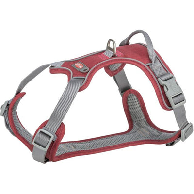 Trixie Premium Active Geschirr, sangria XS-S: 30-40 cm/15 mm
