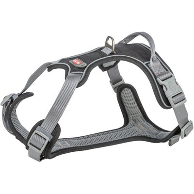 Trixie Premium Active Geschirr, schwarz S: 35-50 cm/15 mm