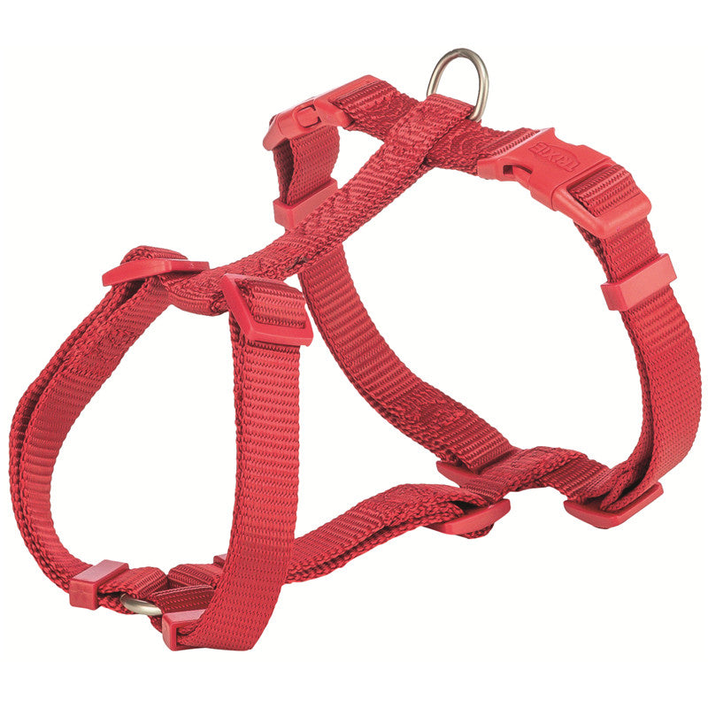 Trixie Premium H-Geschirr rot  L 60-87 cm/25 mm
