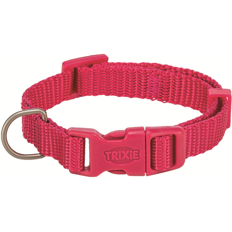 Trixie Premium Halsband fuchsia  M-L