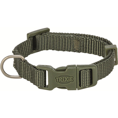 Trixie Premium Halsband, olivgrün L-XL: 40-65 cm/25 mm