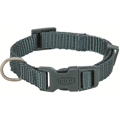 Trixie Premium Halsband, petrol M-L: 35-55 cm/20 mm