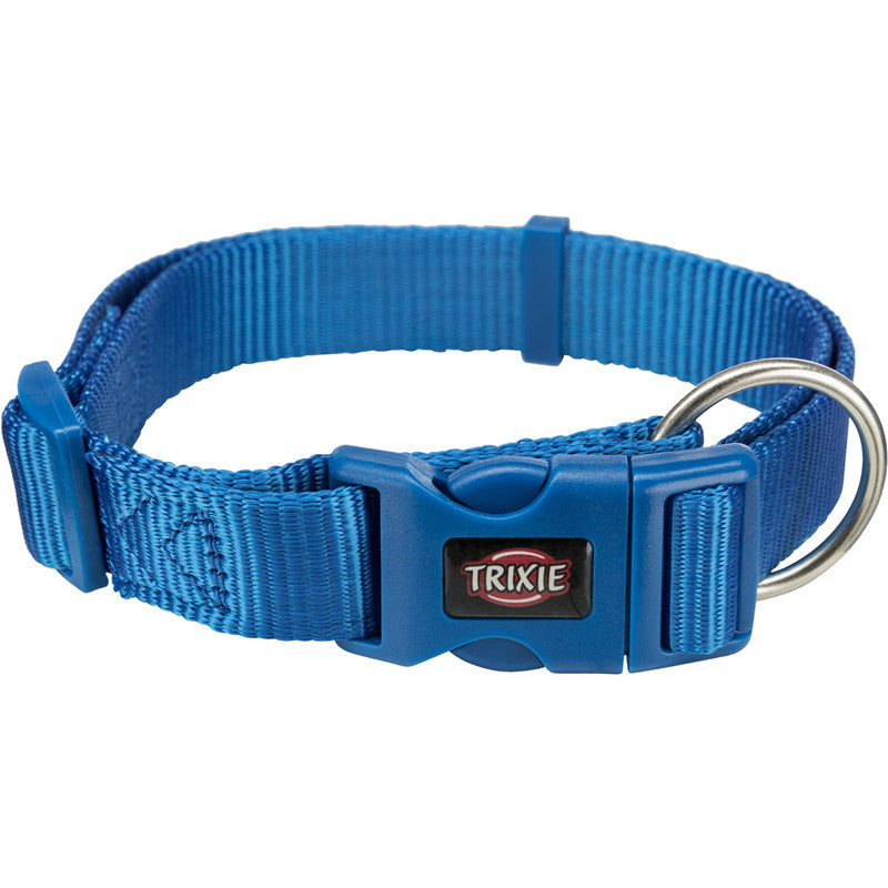 Trixie Premium Halsband royalblau L-XL