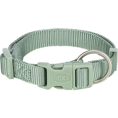 Trixie Premium Halsband, salbei L-XL: 40-65 cm/25 mm