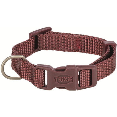 Trixie Premium Halsband, sangria M-L: 35-55 cm/20 mm