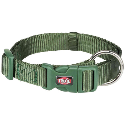 Trixie Premium Halsband waldgrün  M-L 35-55 cm/20 mm