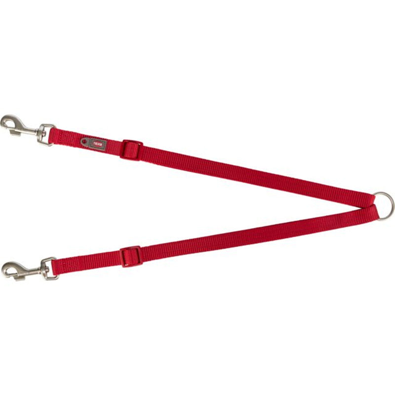 Trixie Premium Koppel, rot M-L: 40-70 cm/20 mm