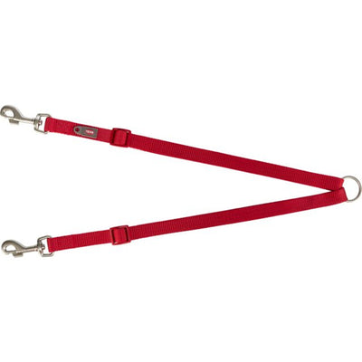 Trixie Premium Koppel, rot M-L: 40-70 cm/20 mm