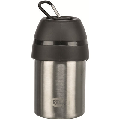 Trixie Reisetrinkflasche Edelstahl mit Kunststofftrinknapf  300 ml