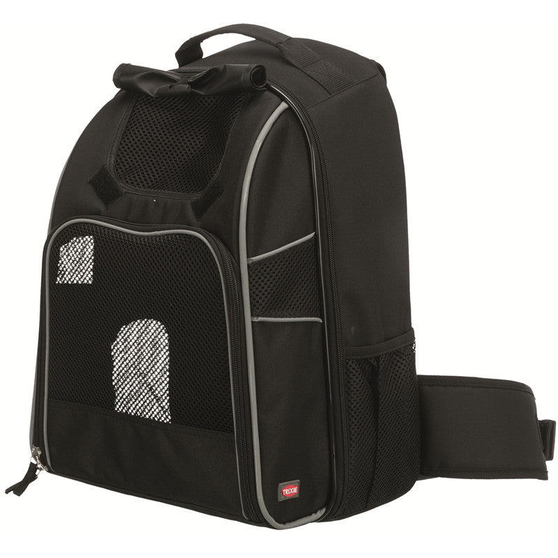 Trixie Hunderucksack William Schwarz 33x43x23cm | Hunde bis 30kg, ergonomisch & atmungsaktiv 33 x 43 x 23 cm