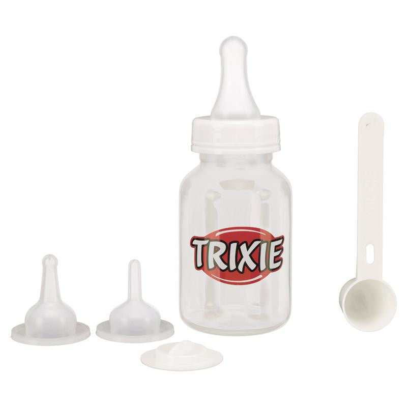 Trixie Saugflaschen-Set transparent/weiß 120 ml