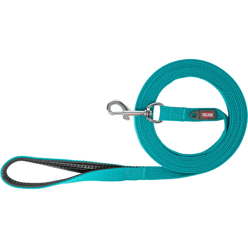 Trixie Schleppleine, Baumwolle, aqua M: 10 m/20 mm