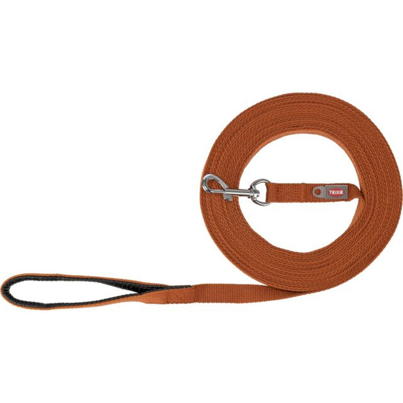 Trixie Schleppleine, Baumwolle, rost M: 15 m/20 mm