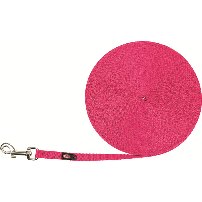 Trixie Schleppleine extra leicht fuchsia 15 m / 10 mm