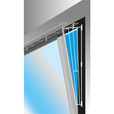 Trixie Schutzgitter für Fenster weiß 62 × 16/8 cm