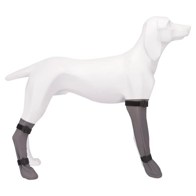Trixie Schutzsocke Silikon grau S 6 cm / 30 cm