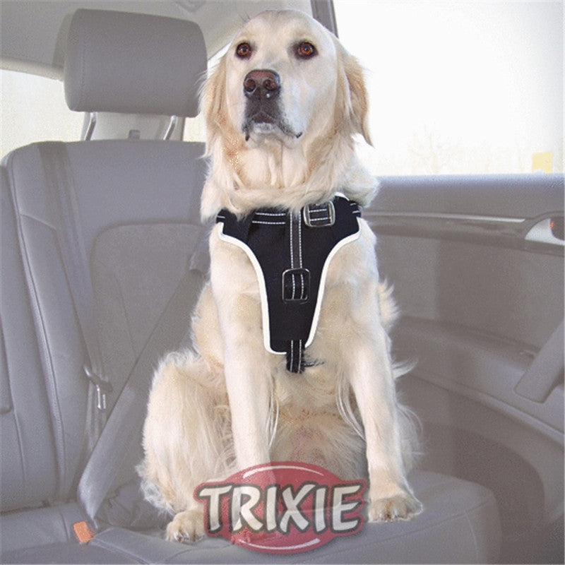 Trixie Sicherheitsgeschirr Dog Comfort schwarz / 20 mm M 50-65 cm