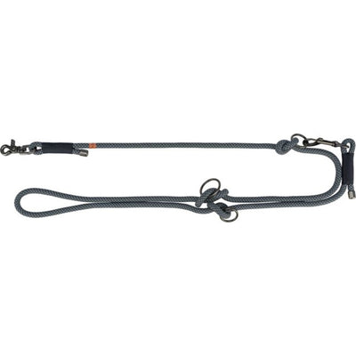Trixie Soft Rope Verlängerungsleine, /ø 6 mm, schwarz/grau XS-S: 2,00 m