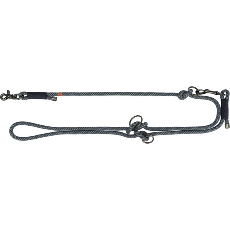 Trixie Soft Rope Verlängerungsleine, schwarz/grau XS-S: 2,00 m/ø 6 mm