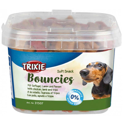 Trixie Soft Snack Bouncies Geflügel, Lamm und Pansen  140 g