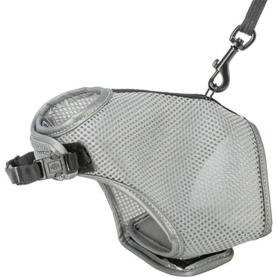 Trixie Softgeschirr Katze mit Leine 28- / 1,20 m grau 42 cm