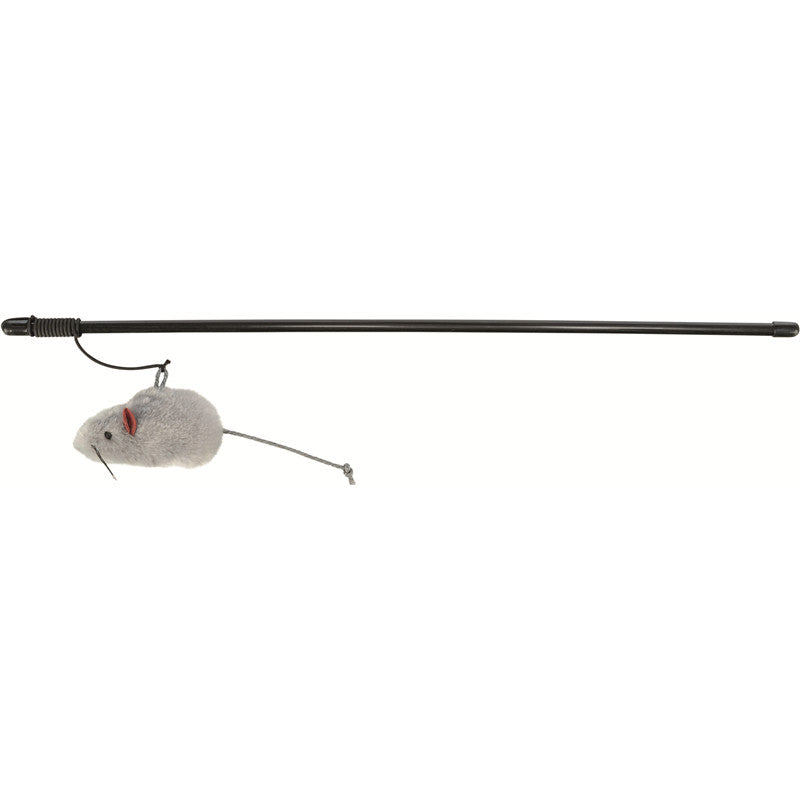 Trixie Spielangel mit Catnip Plüschmaus  50 cm