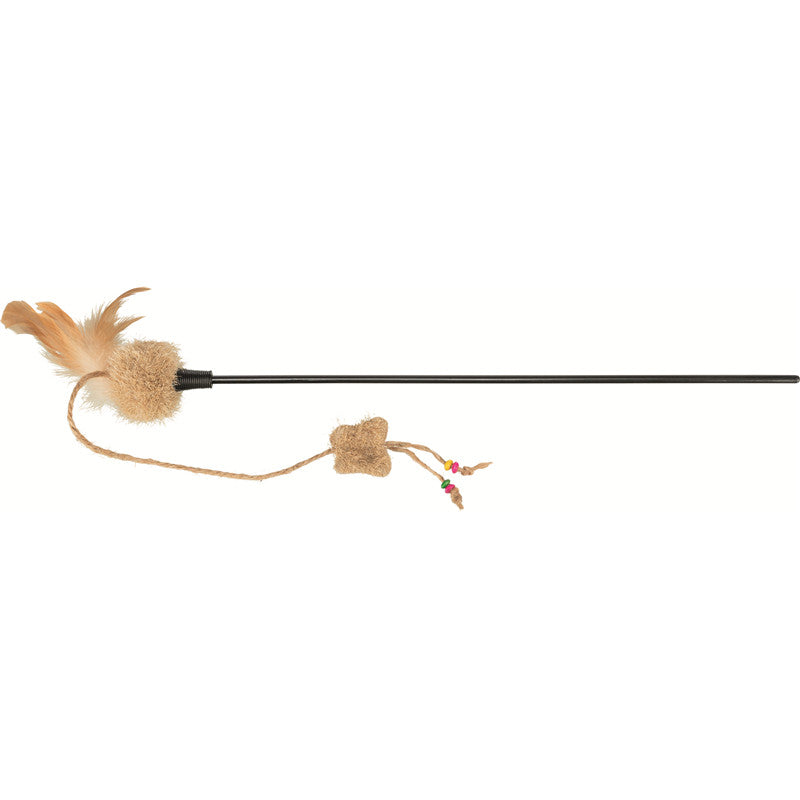 Trixie Spielangel mit Schmetterling  54 cm