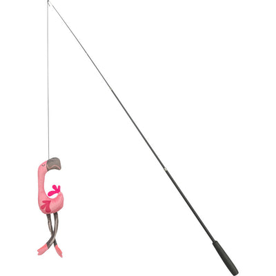 Trixie Teleskop-Spielangel Flamingo 42– 106 cm