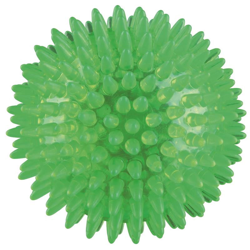 Trixie Thermoplastisches Gummi (TPR) Blink-Igelball  ø 8 cm