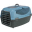 Trixie Transportbox Capri 3 dunkelgrau/pastellblau S 40 × 38 × 61 cm