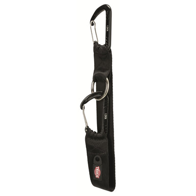 Trixie Universal-Anschnallschlaufe für Hunde, schwarz 30 cm/38 mm