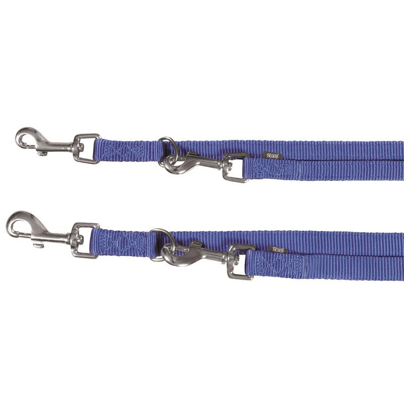 Trixie Verlängerungs-Leine Premium doppellagiges Nylon blau XS-S 2 Meter / 15 mm