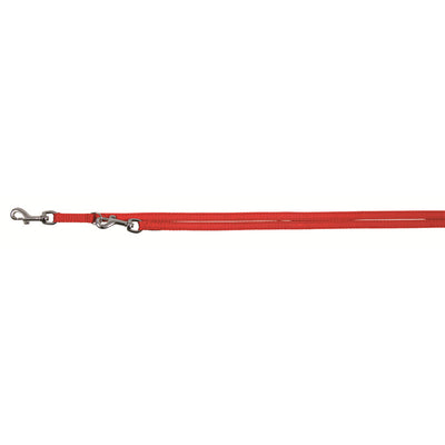 Trixie Verlängerungs-Leine Premium doppellagiges Nylon rot M-L 2 Meter / 20 mm