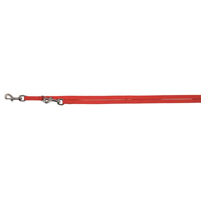 Trixie Verlängerungs-Leine Premium doppellagiges Nylon rot M-L 2 Meter / 20 mm