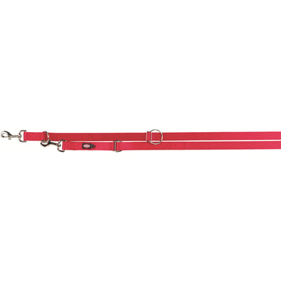 Trixie Verlängerungs-Leine Premium extra lang rot XS-S 3 Meter / 15 mm
