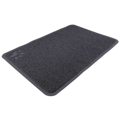 Trixie Vorleger für Katzentoiletten PVC anthrazit 40 × 60 cm