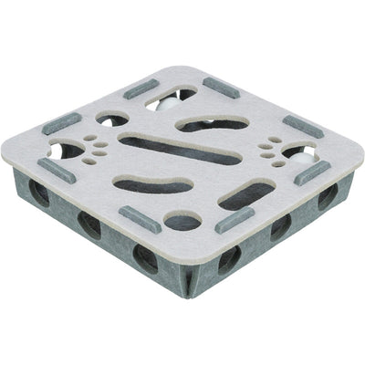 Trixie Whole'n'Roll Box Filz grau 30 × 30 × 7,5 cm