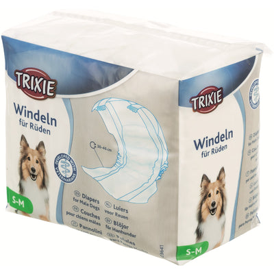 Trixie Windeln für Rüden 12 Stück S-M 30-46 cm