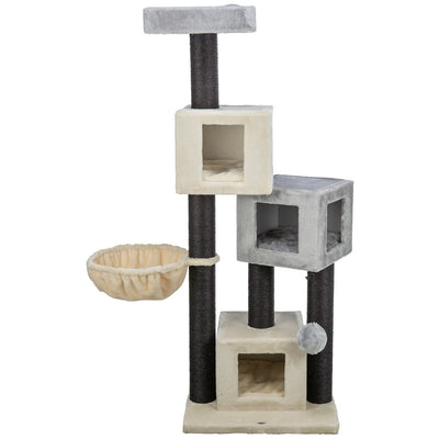 Trx. Cat Kratzbaum Enzo creme/grau/schw 156cm