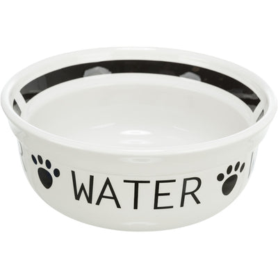 Trx. Cat Napf Water Keramik w/schwarz 025 l/ø13cm