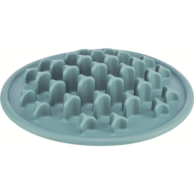 Trx. Dog Slow Feeding Matte Pillars, TPE, blau ø 35 cm
