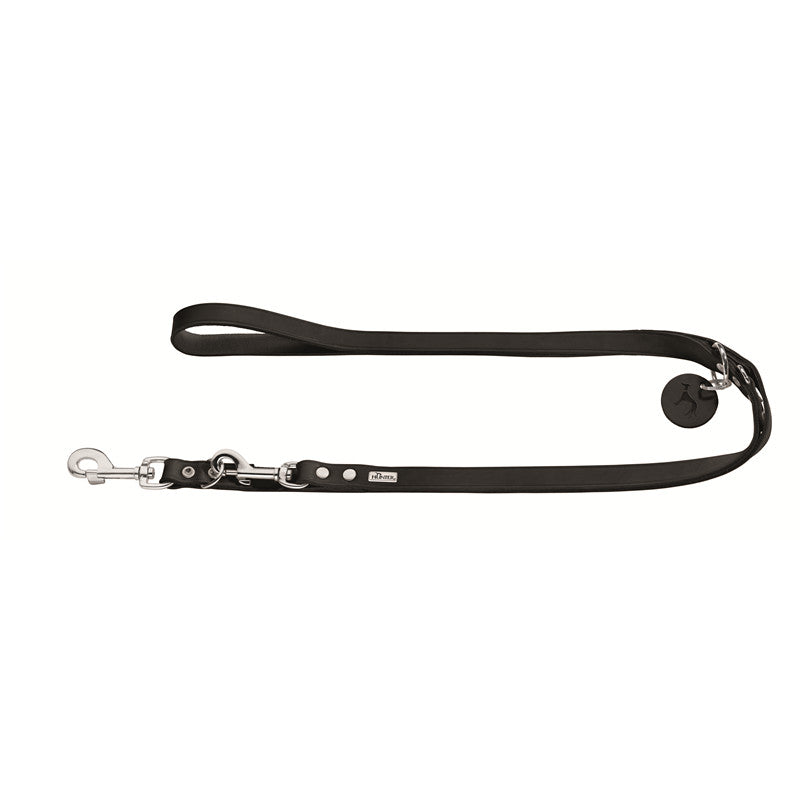 V-Leine Rindsleder schwarz 16/300
