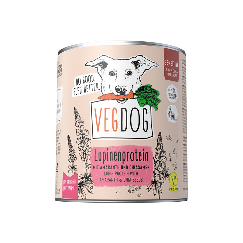 VEGDOG SENSITIVE Lupinenprotein 800 g